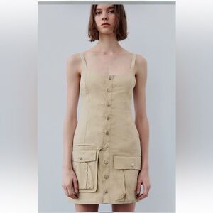 GABARDINE POCKET DRESS